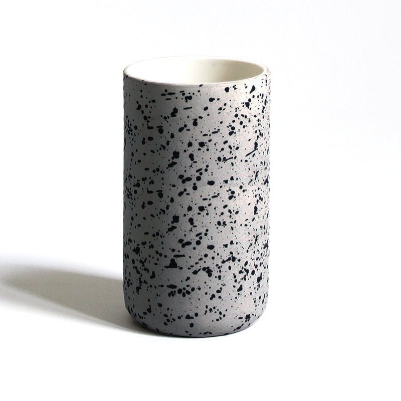 Gray Speckled Ceramic Cup - Field Study