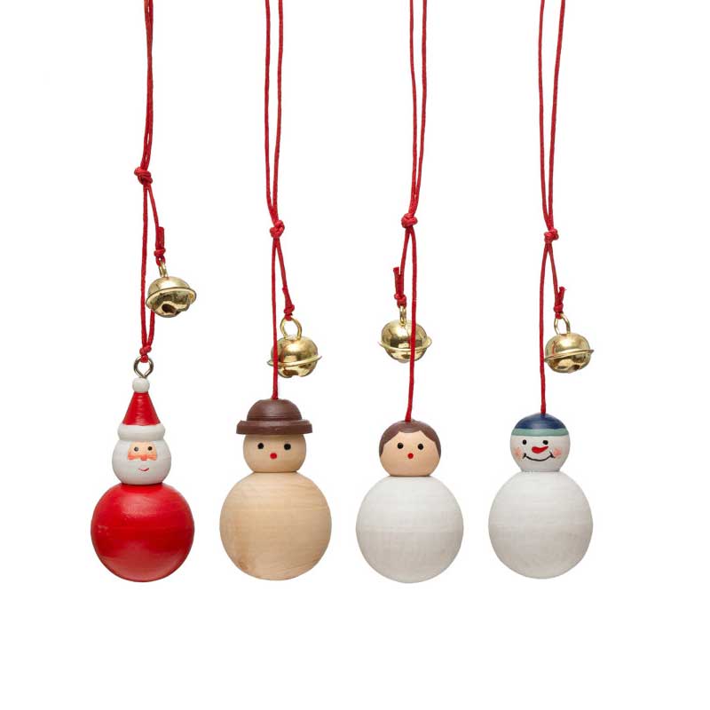 Wood Christmas Ornament Set - ökenhem