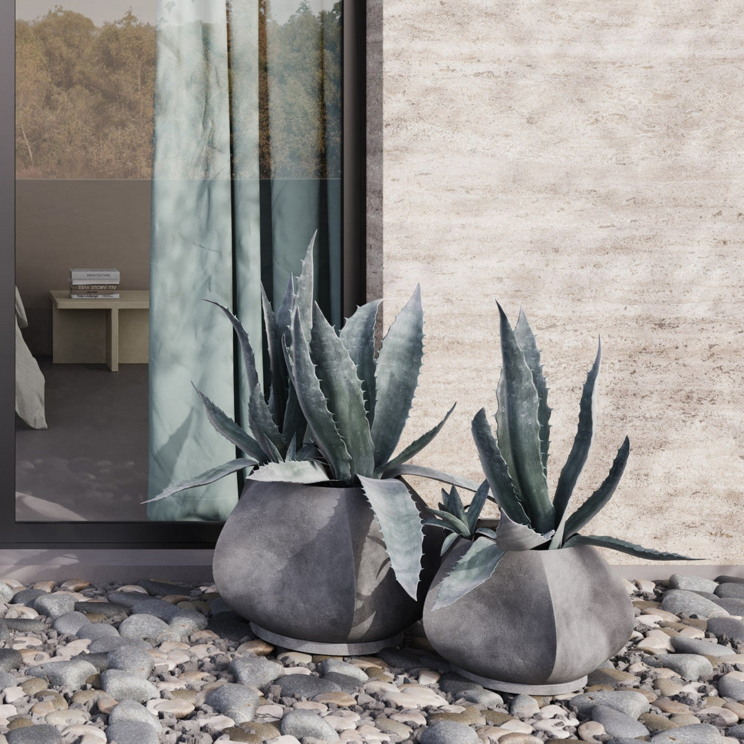 dark grey plant pots 101 Copenhagen Arket Plant Pot, Big