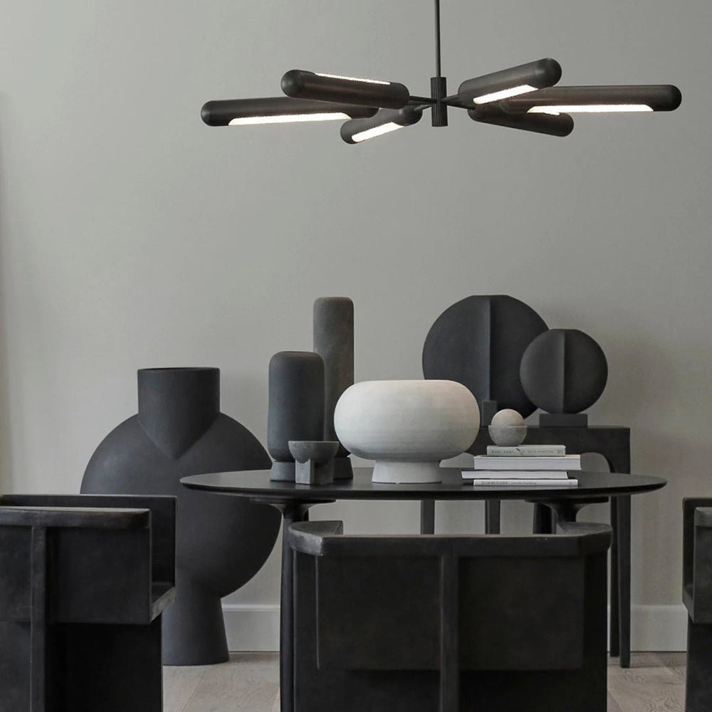 101 Copenhagen Bullet Chandelier - Bronze (UL N/A) - ökenhem