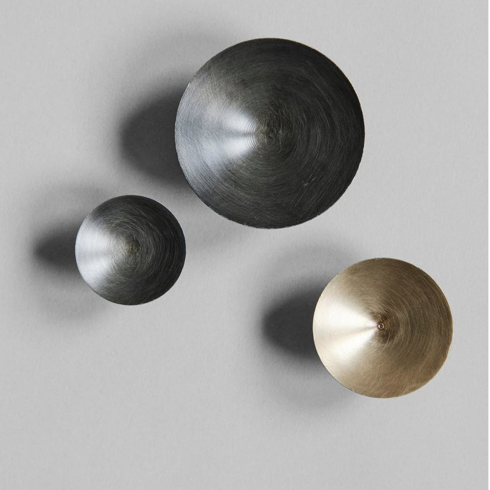 101 Copenhagen HiHat Knobs, Medio - Brass, Set of 2 - ökenhem