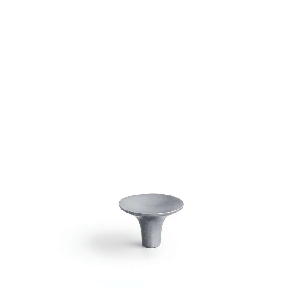 101 Copenhagen HiHat Knobs, Mini - Brushed Steel, Set of 2 - ökenhem