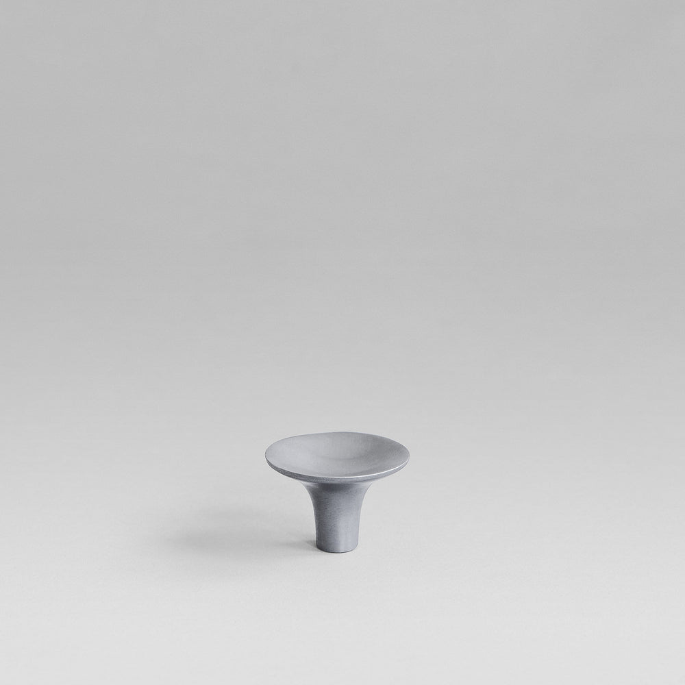 101 Copenhagen HiHat Knobs, Mini - Brushed Steel, Set of 2 - ökenhem