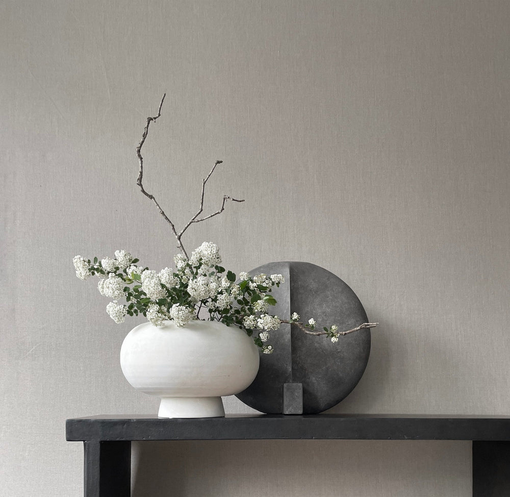 101 Copenhagen Kabin Vase, Fat - Bone White - ökenhem