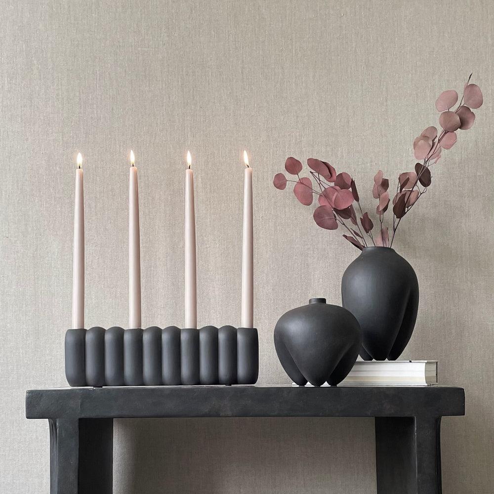 101 Copenhagen Tube Candle Holder, Big - Coffee - ökenhem