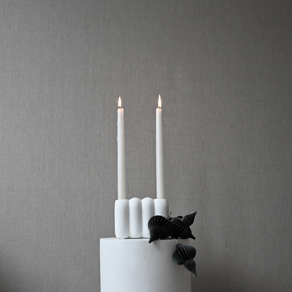101 Copenhagen Tube Candle Holder, Mini - Bone White - ökenhem