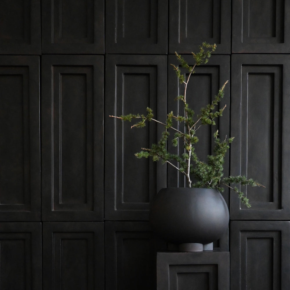 101 Copenhagen Urchin Plant Pot, Mini - Coffee - ökenhem