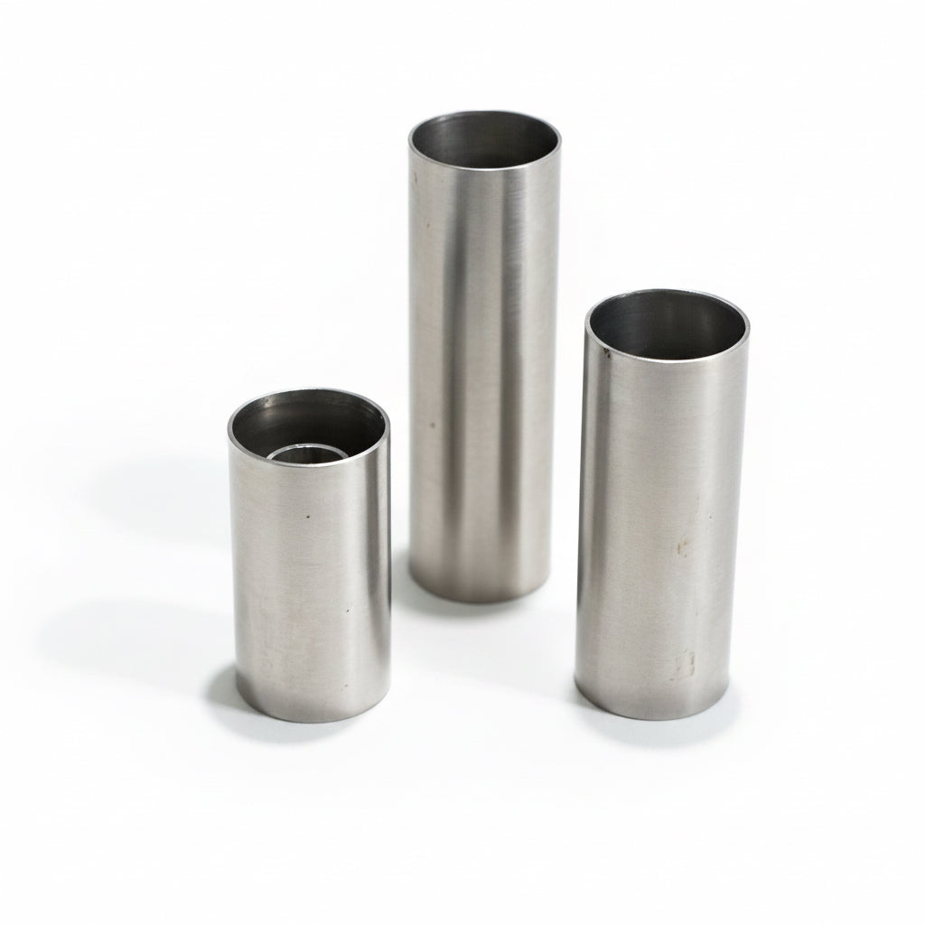 Set of 3 Stainless Steel Candle Holders