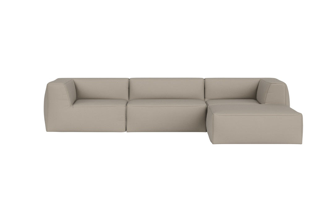 Great 3-seater Sofa Chaise Right