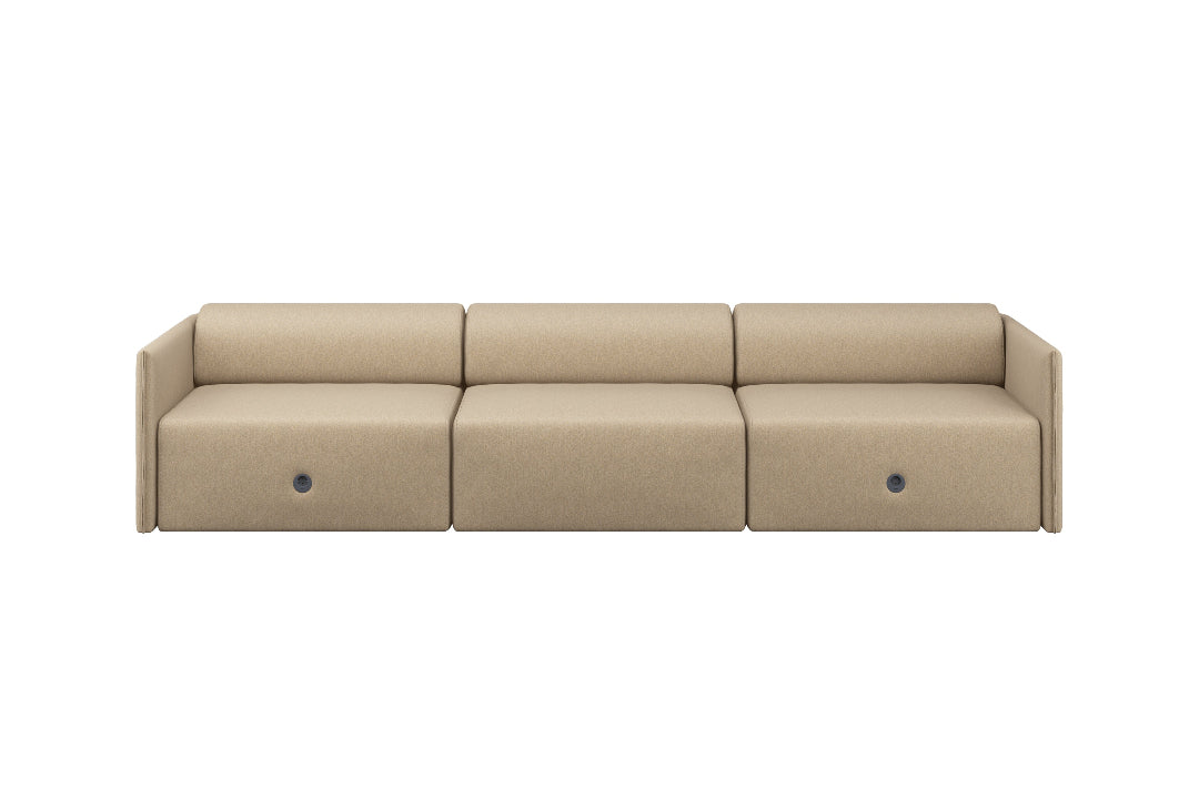 Palo Block 3-seater Sofa Low Back