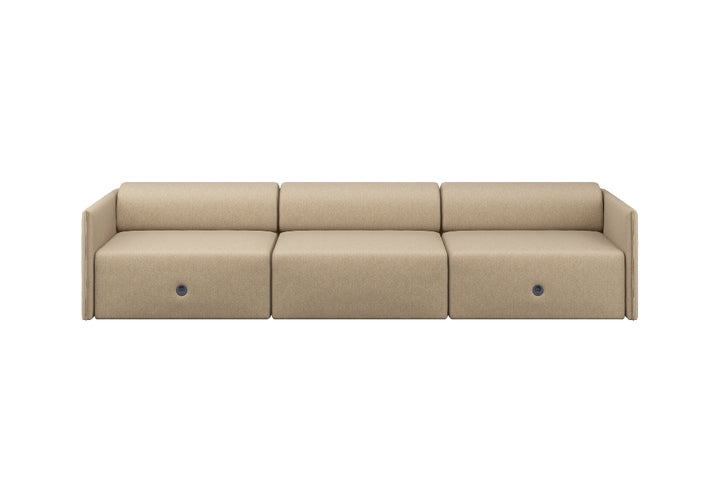 Palo Block 3-seater Sofa Low Back
