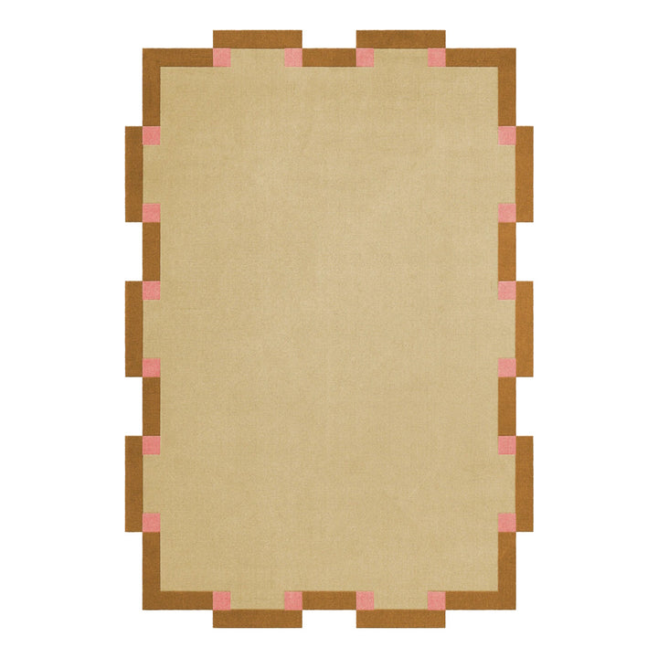 Teklan Fregio Wool Rug - Butter Blossom