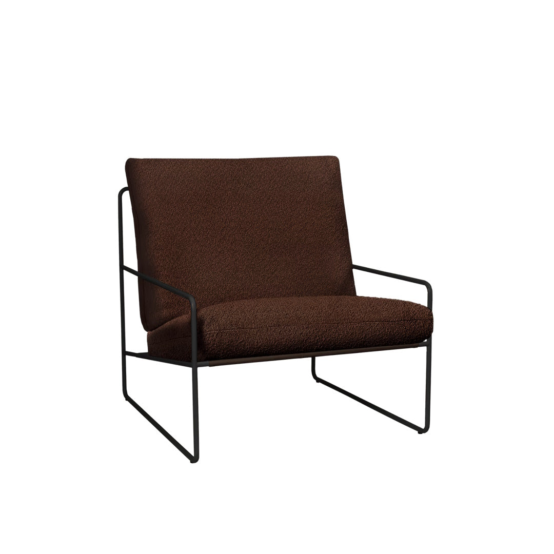 Desert 1-seater - Pure Bouclé