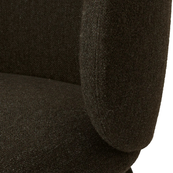 Rico Dining Chair - Hallingdal - Dark Grey/Brown