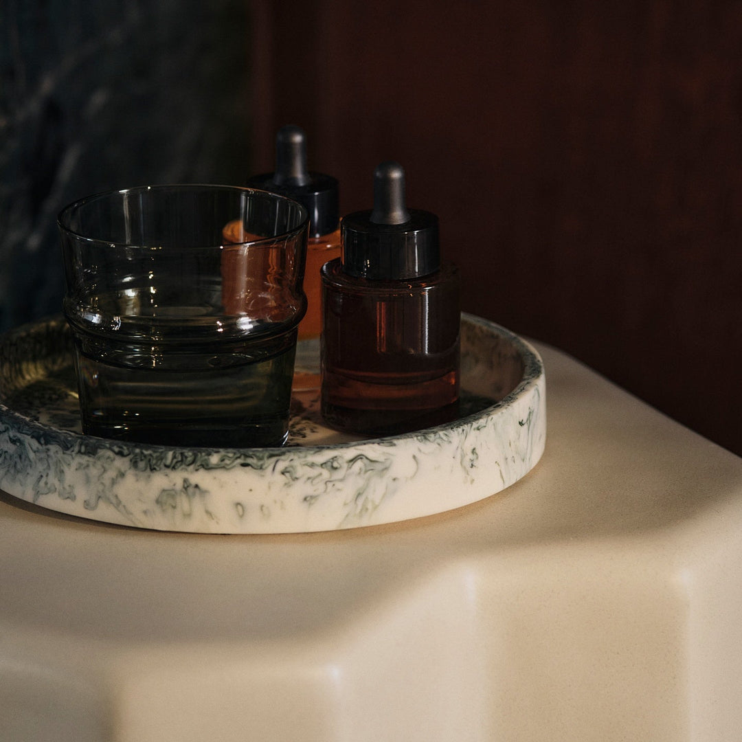 Mist Round Tray