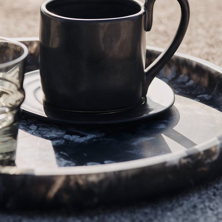 Mist Round Tray