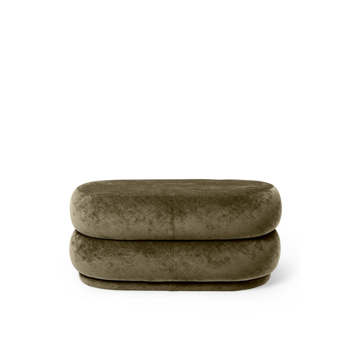 Pouf Oval - Faded Velvet
