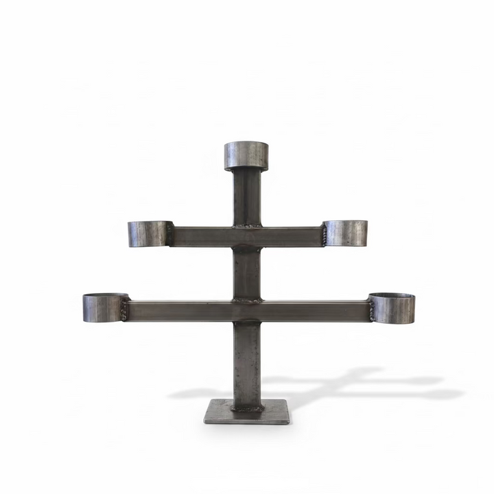 Vintage Swedish Brutalist Candelabra