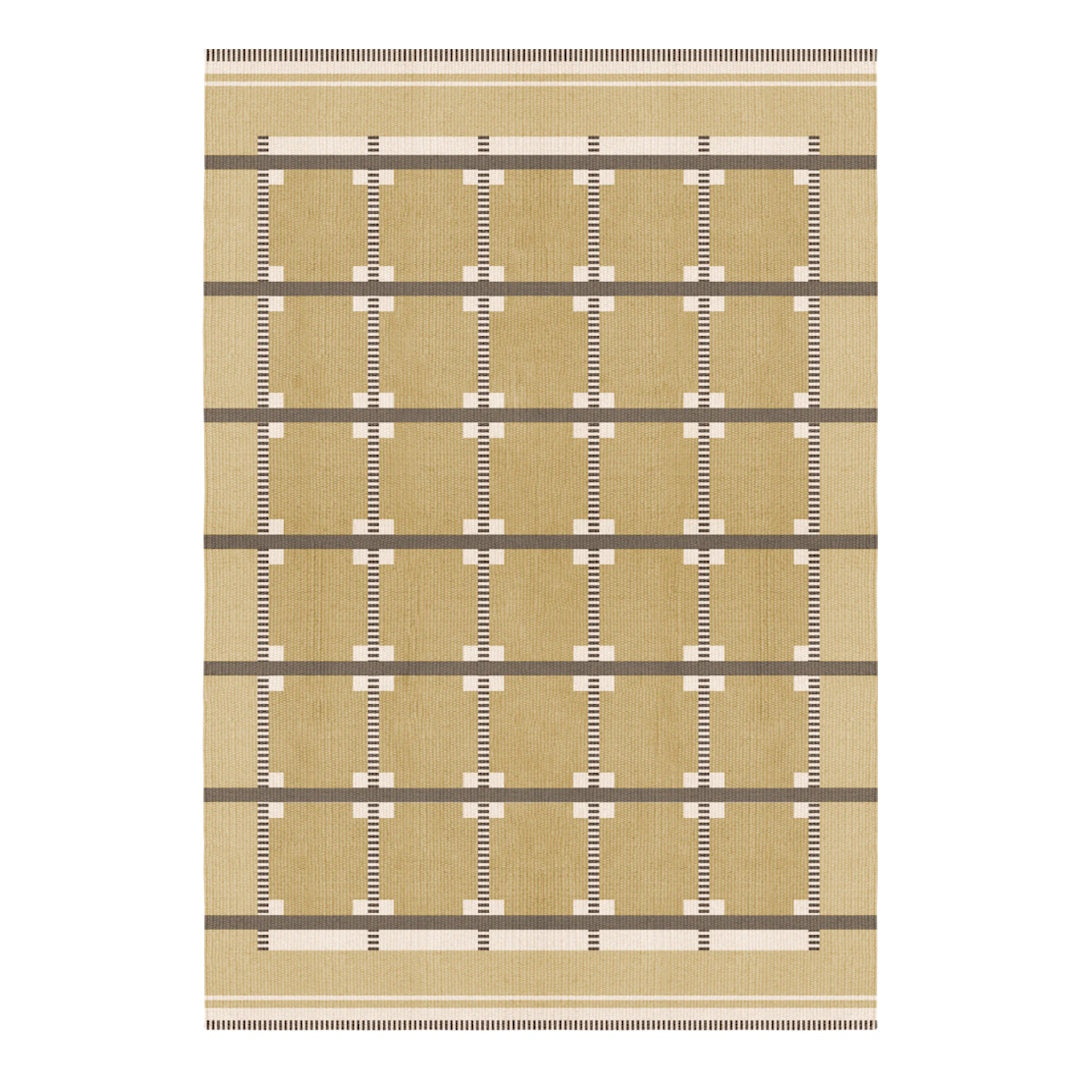 Röllakan Ruth Wool Rug - Harvest Yellow