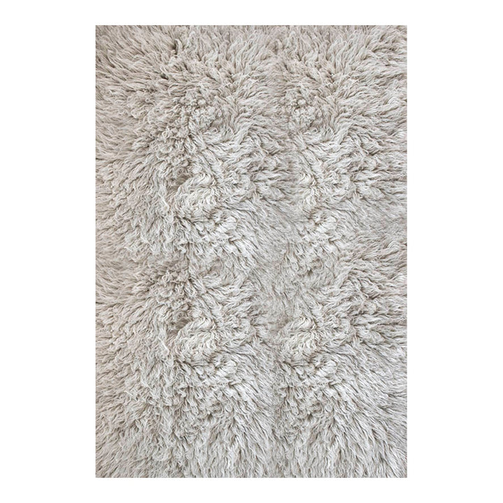 Shaggy Wool Rug - Mocha Melange
