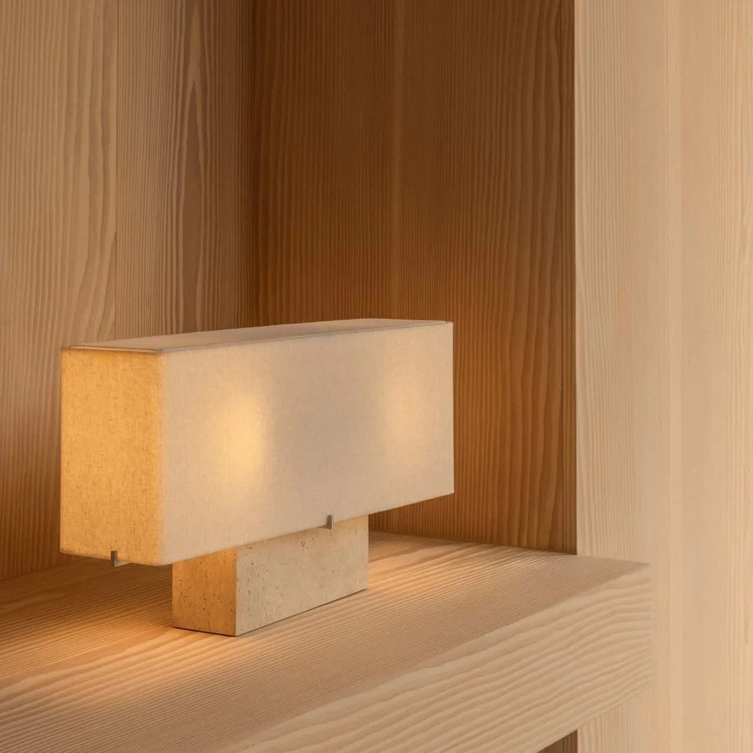 Nonna Table Lamp -  Travertine