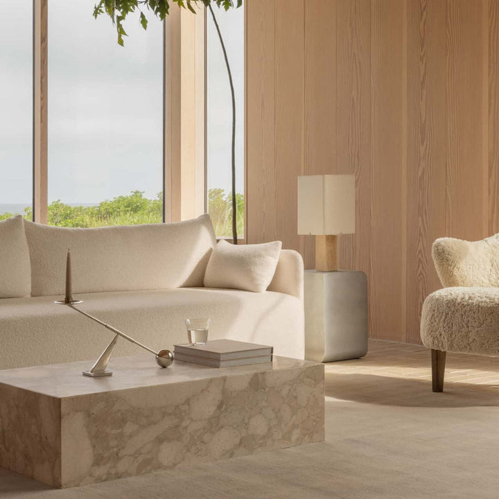 Nonna Table Lamp -  Travertine