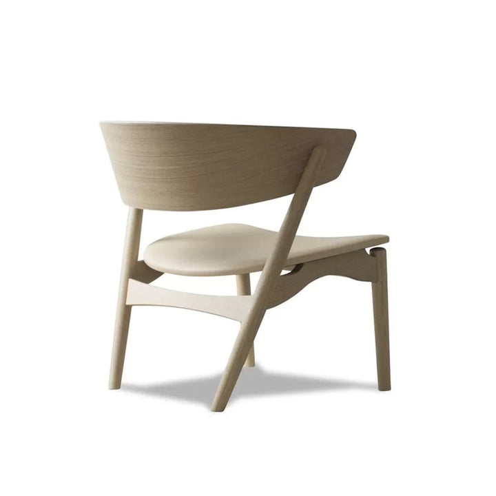 Sibast No 7 Lounge Chair, Wooden Backrest