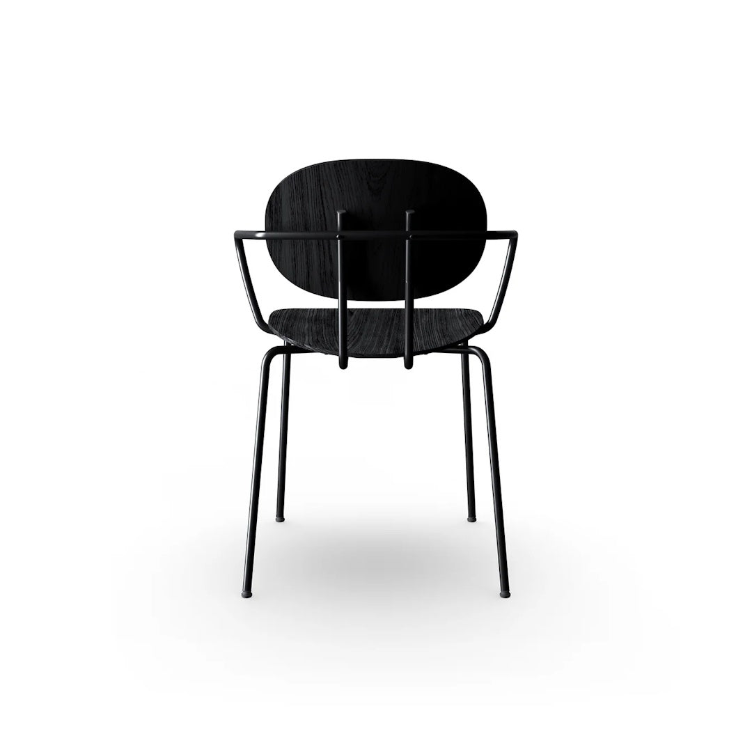 Sibast PIET HEIN Dining Chair, Wooden Seat, With Armrest