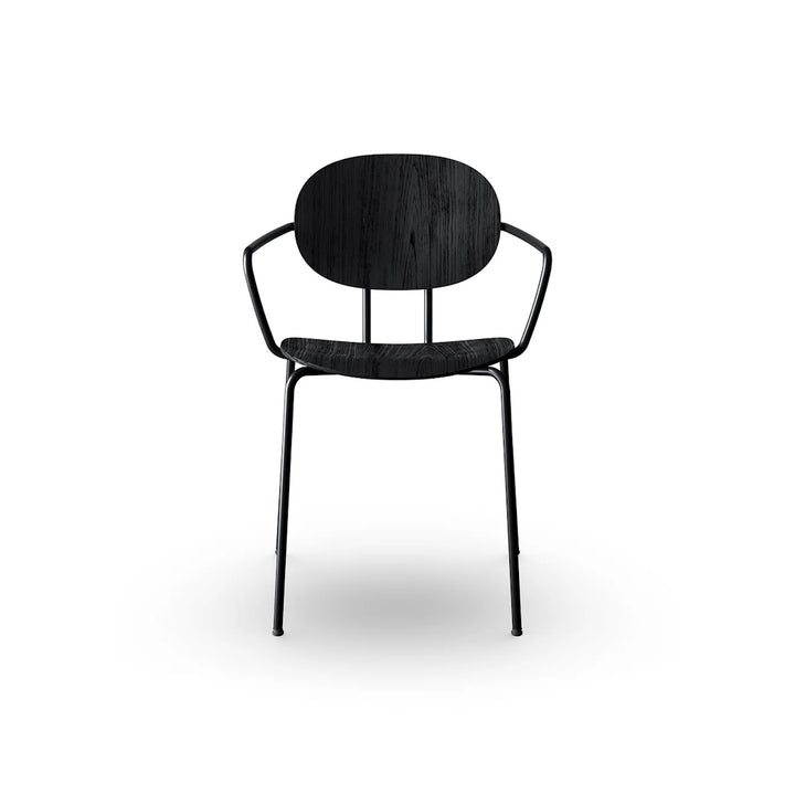 Sibast PIET HEIN Dining Chair, Wooden Seat, With Armrest