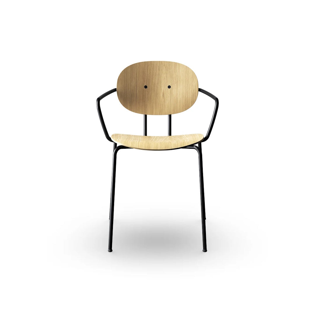 Sibast PIET HEIN Dining Chair, Wooden Seat, With Armrest
