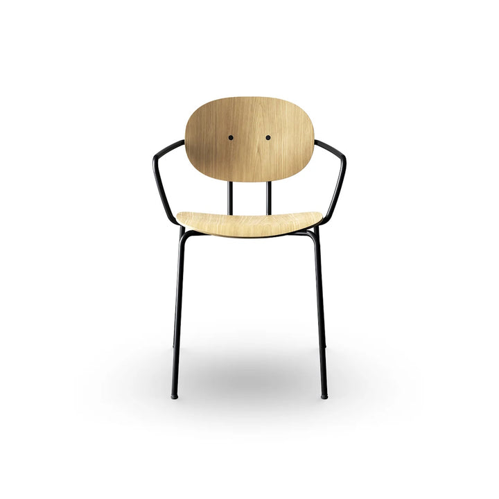 Sibast PIET HEIN Dining Chair, Wooden Seat, With Armrest