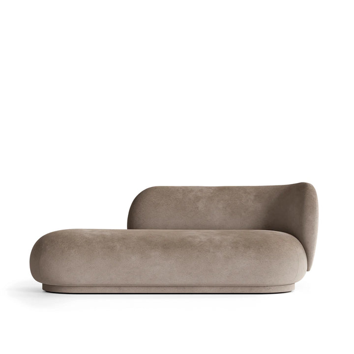 Rico Divan Right - Faded Velvet