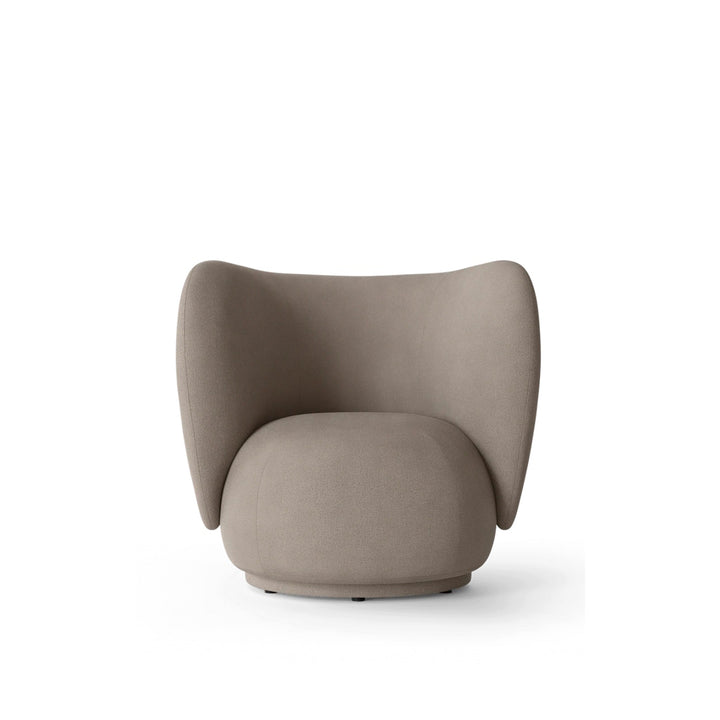 Rico Lounge Chair - Swivel - Brushed