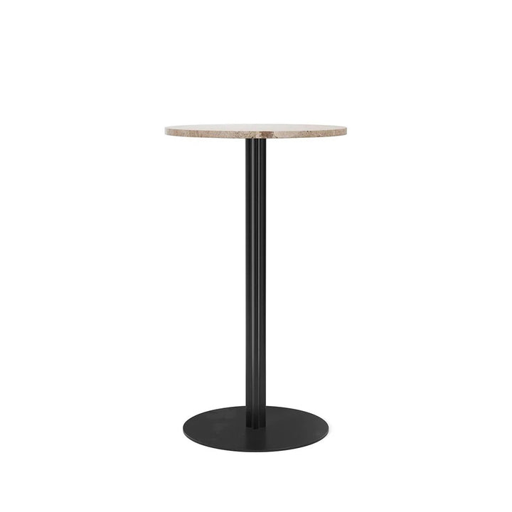 Harbour Column Table, Round Table Top, Bar Height