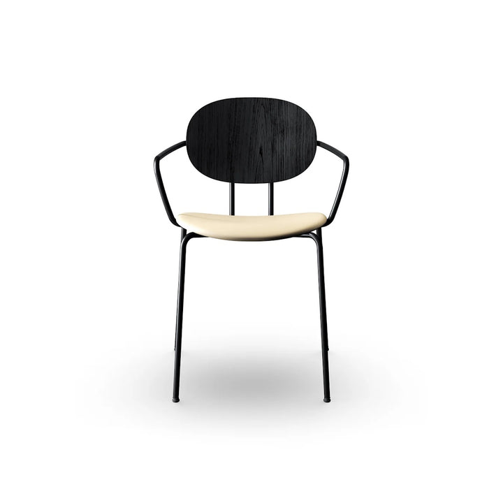 Sibast PIET HEIN Dining Chair, Upholstered Seat With Armrest