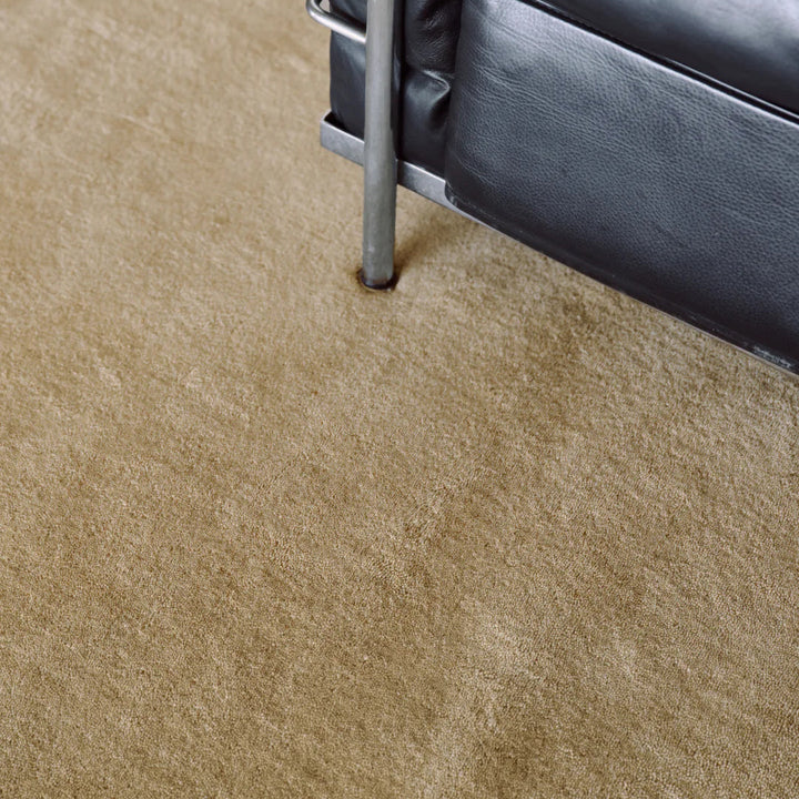 Solid Wool Rug - Soft Yellow