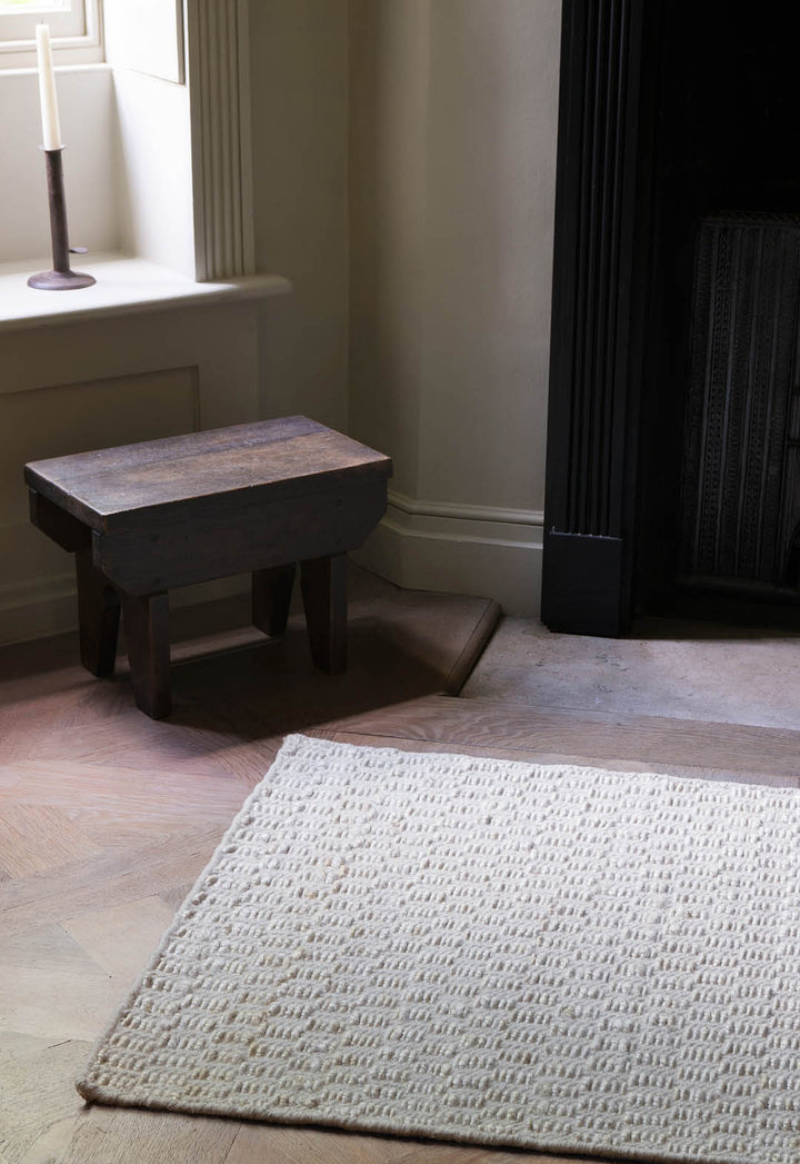 Barley Jute Rug - Bone White