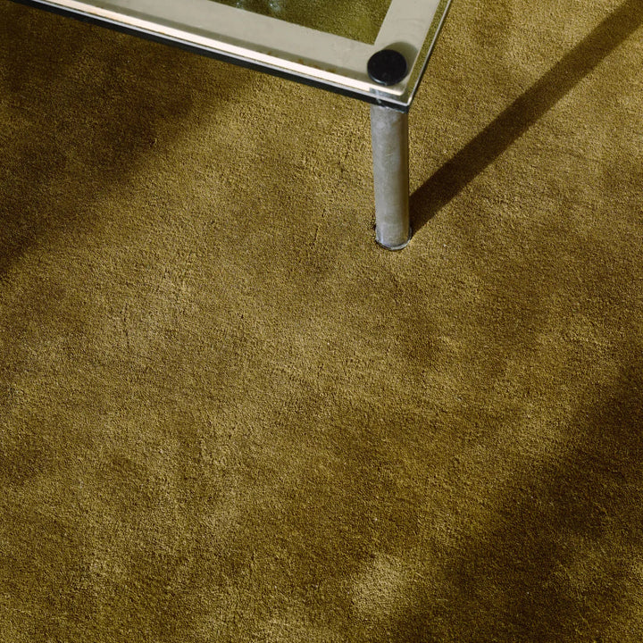 Solid Wool Rug - Green Umber