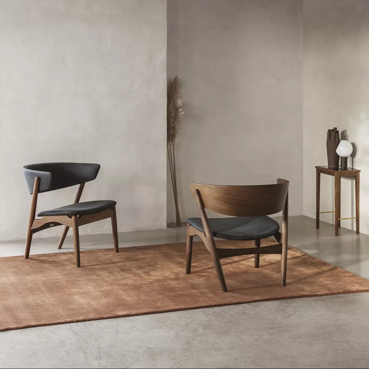 Sibast No 7 Lounge Chair, Wooden Backrest