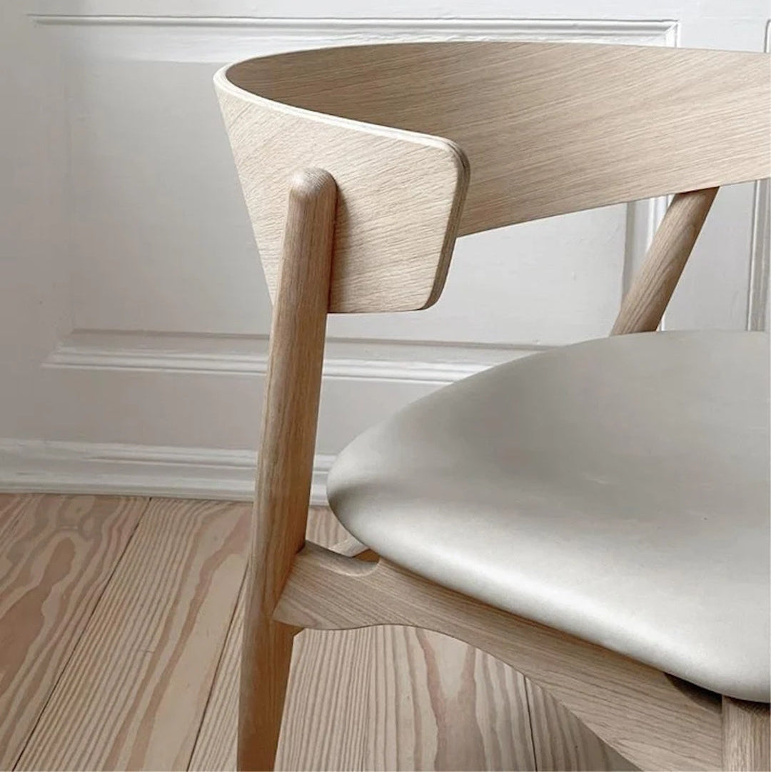 Sibast No 7 Lounge Chair, Wooden Backrest