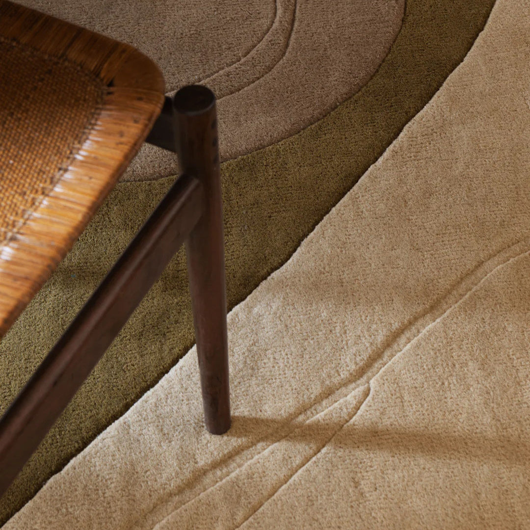 Erik Bratsberg Lozza Wool Rug - Olive