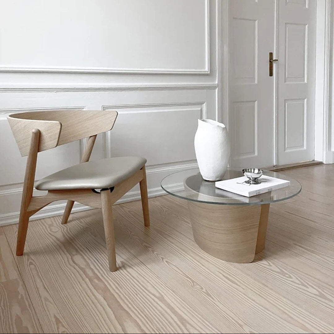 Sibast No 7 Lounge Chair, Wooden Backrest