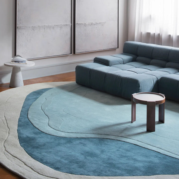 Erik Bratsberg Lozza Wool Rug - Teal