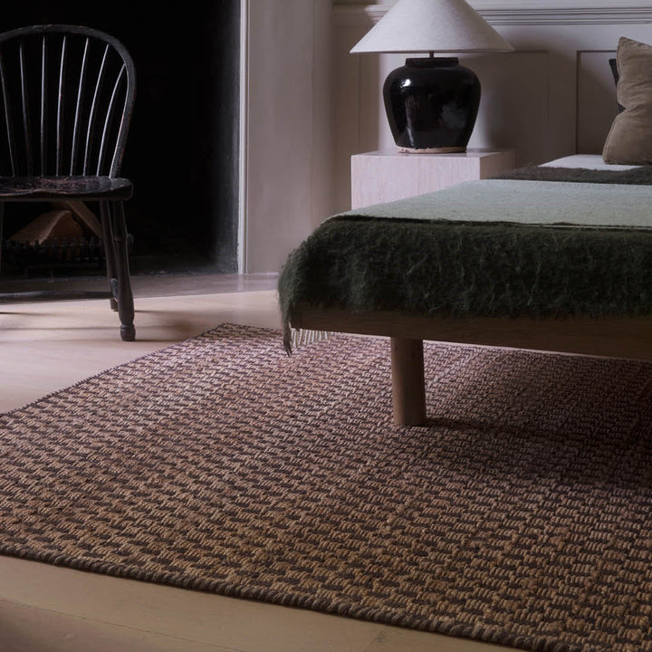 Barley Jute Rug - Chestnut