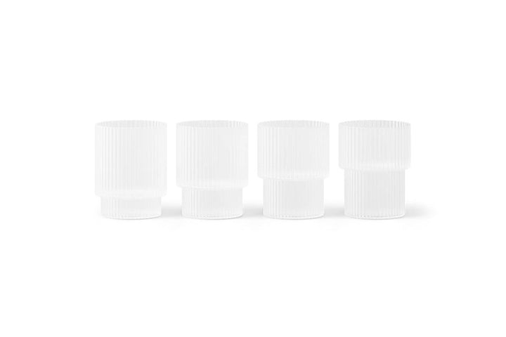 Ripple Small Glasses - Set of 4