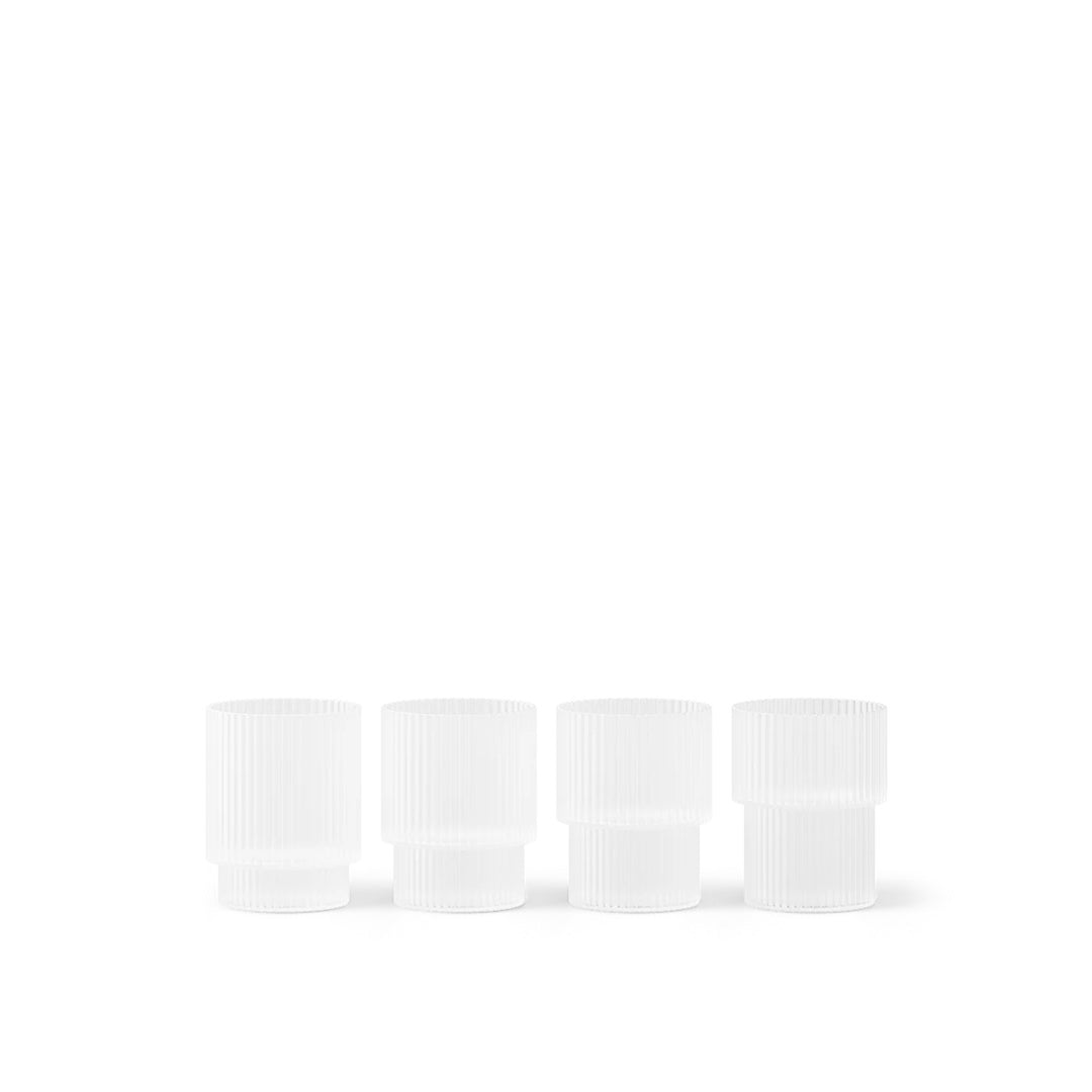 Ripple Small Glasses - Set of 4