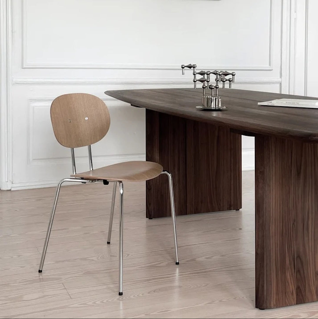 Sibast PIET HEIN Dining Chair, Wooden Seat, Without Armrest