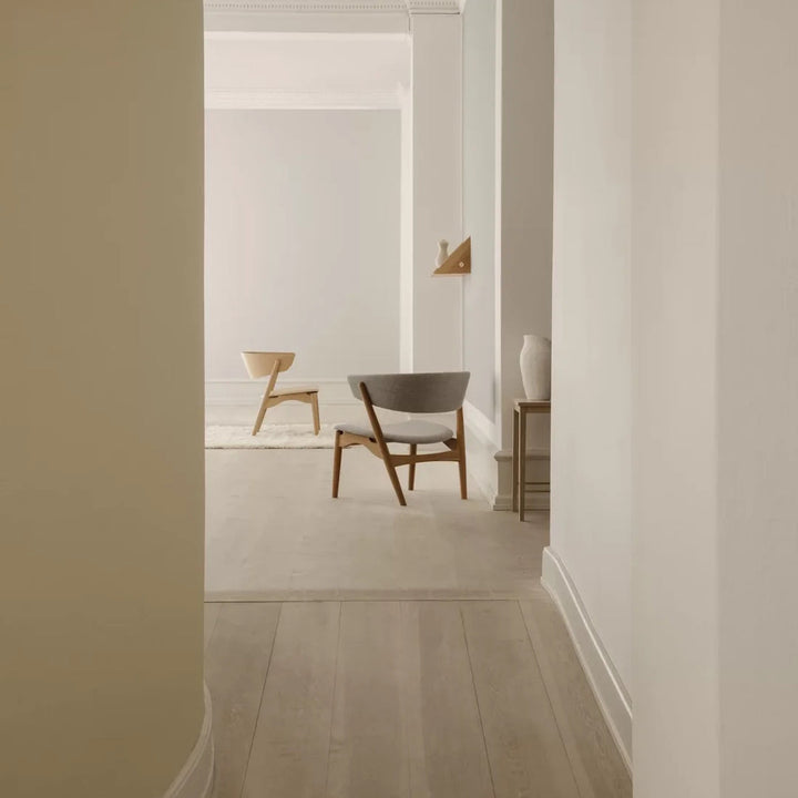 Sibast No 7 Lounge Chair, Wooden Backrest