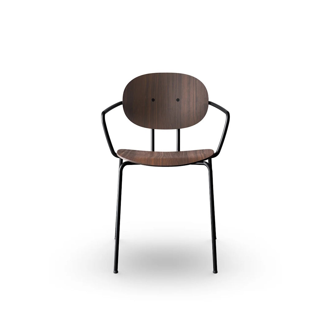 Sibast PIET HEIN Dining Chair, Wooden Seat, With Armrest