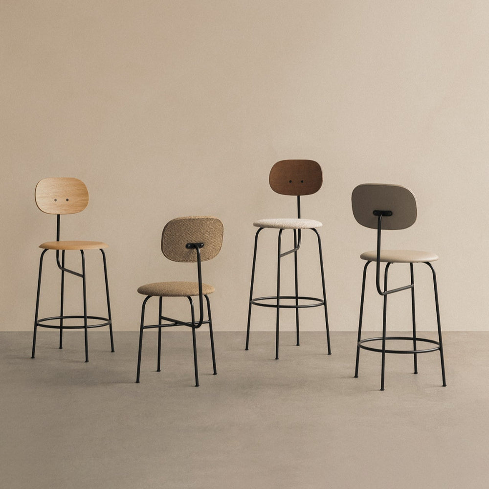 Afteroom Plus Bar & Counter Chair, Upholsered Seat - ökenhem